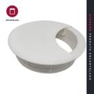 Passa fio p&j 60mm branco plástico com 1 unidade 9043 654027