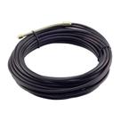 Passa Fio sem Alma de Aço 20 Metros Preto Force Line Passa Fio sem Alma de Aço 20 Metros Preto Force Line