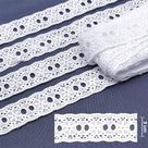Passa Fita de Algodão 3,0cm Círculo 486906 Branco