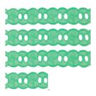Passa fita de poliéster 2.5cm cor 539 verde tiffany peça c/13,70 metros Passa fita de poliéster 2.5cm cor 539 verde tiffany peça c/13,70 metros