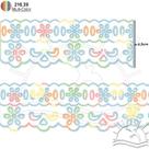 Passa Fita Marilda Mod. 05 com Lasy 10 Metros Multicolor
