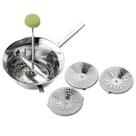 Passa Verdura Inox Com 3 Discos Vera 20Cm - Ghidini Passa Verdura Inox Com 3 Discos Vera 20Cm - Ghidini