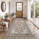 Passadeira Cotiled 76x244cm Marrom Macia Lavável Antiderrapante Passadeira Cotiled 76x244cm Marrom Macia Lavável Antiderrapante