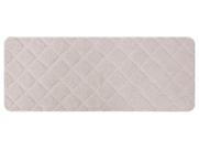 Passadeira Microfibra Soft Plus Marfim 120X45Cm - Uzoo