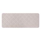 Passadeira Microfibra Soft Plus Marfim 150X45cm - Uzoo