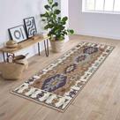 Passadeira Sala & Quarto Veludo Hessye 140x40 Antiderrapante