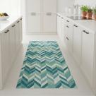 Passadeira Soft Chevron Vd Rolo 0,43x15m Vinil PVC