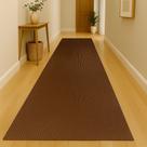 Passadeira Soft Decor Cores Marrom Rolo 0,43x15m Vinil PVC