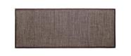 Passadeira trendy marrom 45 cm x 1,20 M anti-derrapante sem pelos PVC