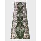 Passadeira Trilho 2,4M Vintage Reload Verde 80X240 Tp Persa