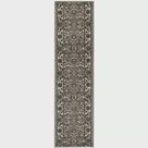 Passadeira Trilho 2M Zigler Cinza 66X200Cm Tipo Persa Belga