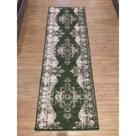 Passadeira Trilho 3M Vintage Reload Verde 80X300Cm Tpo Persa