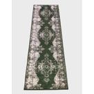 Passadeira Trilho 4M Vintage Reload Verde 80X400Cm Tpo Persa