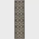 Passadeira Trilho 4M Zigler Cinza 66X400Cm Tipo Persa Belga