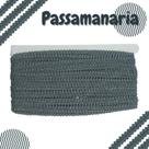 Passamanaria - Fita Galão - Rolo C/ 20 Metros Cinza Escuro - Nº: 307 - 91 - Nybc