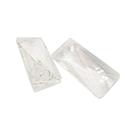 Passante Prisma Retangular Cristal K9 50X23mm 10pçs 164g