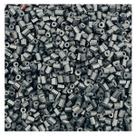 Passante Vidrilho 2mm Tubo Preto Metálico 12000pçs 150g Arte