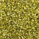 Passante Vidrilho Tubo Verde Limão 2mm 8000pçs 100g Passante Vidrilho Tubo Verde Limão 2mm 8000pçs 100g