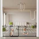 Passarela Baby Gate Fairy Baby extra larga de 218-230 cm