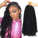Passion Twist Hair Dorsanee 40 cm, 7 pacotes, Water Wave 1B Passion Twist Hair Dorsanee 40 cm, 7 pacotes, Water Wave 1B