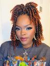 Passion Twist Hair LOSMOEER, pré-torcido, 20 cm, 8 pacotes