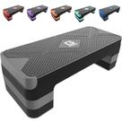 Passo de exercício aeróbico GYMMAGE Stepper ajustável 26,5 cm