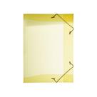 Pasta Aba e Elástico PP 1/2 Ofício 180mm x 245mm Amarela - DELLO Pasta Aba e Elástico PP 1/2 Ofício 180mm x 245mm Amarela - DELLO