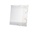 Pasta Aba Elástica Oficio Organizadora 20mm Cristal Acp