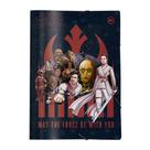 Pasta Aba Elástica Ofício Sem Lombo Star Wars Dac