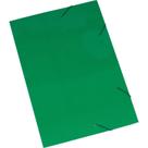 Pasta ABA Elástica Papel Ofício Verde - Pacote com 20 Unidades