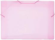 Pasta Aba Elastica Plastica Oficio 20Mm Rosa