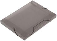 Pasta Aba Elastica Plastica Oficio 30Mm Fume Soft