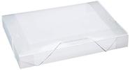 Pasta Aba Elastica Plastica Oficio 40Mm Cristal