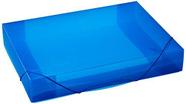 Pasta Aba Elastica Plastica Oficio 55Mm Azul