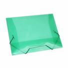 Pasta aba elastica plastica oficio verde soft 160208 - polibras