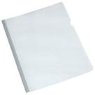 Pasta Canaleta Cristal A4 Polibras Transparente para Organização de Arquivos Pacote com 10 Unidades