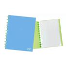 Pasta Catalogo Candy C Plast Destacaveis A4 Azul E Verde