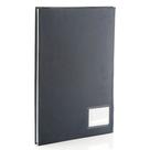 Pasta catálogo capa dura 25 envelopes com visor preto Tn