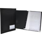 Pasta Catálogo Ofício com 10 Envelopes Finos Preta - Pacote com 10 Pasta Catálogo Ofício com 10 Envelopes Finos Preta - Pacote com 10