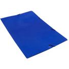Pasta Com Aba Elástica Papelão Azul Polycart