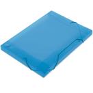 Pasta com Aba Elástico Ofício 30mm 245x30x335mm Soft Azul - POLIBRAS Pasta com Aba Elástico Ofício 30mm 245x30x335mm Soft Azul - POLIBRAS