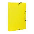 Pasta com elástico Dello 40mm top line amarelo