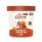Pasta de Amendoim com Whey Protein 450g Sabor Salted Caramel La Ganexa