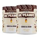 PASTA DE AMENDOIM COOKIES E CREAM 2x (650G) - DR PEANUT