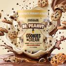 Pasta de Amendoim Dr. Peanut Cookies & Cream 600g - Zero Açúcar Pasta de Amendoim Dr. Peanut Cookies & Cream 600g - Zero Açúcar