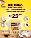 Pasta de amendoim sabor beijinho Power1one 500g