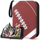 Pasta de cartas de futebol Mlikero 440 bolsos com mangas e estojo