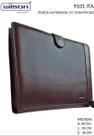 Pasta de couro para notebook com fecho wilso 9101