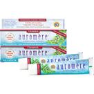 Pasta de dente Auromere Ayurvedic Herbal Cinnamon 105mL, pacote com 2