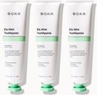 Pasta de dente Boka Nano Hidroxiapatita Sem Flúor 120 mL, 3 unidades